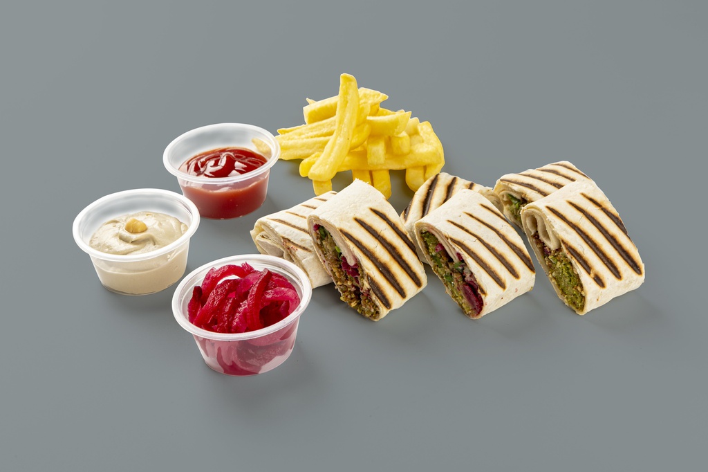 Falla Ya Maalem Stuffed Falafel Meal