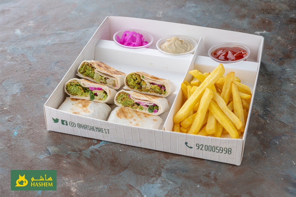 Falla Ya Maalem Regular Falafel Meal
