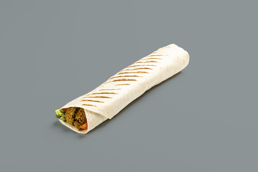 Regular falafel tortilla