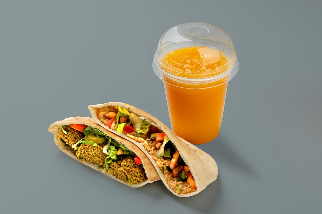 Ninja Sandwich Arabic Foul and Falafel Offer