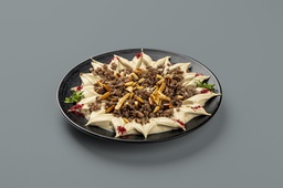 Hummus with meat