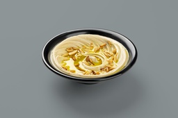 Hummus with pine nuts 
